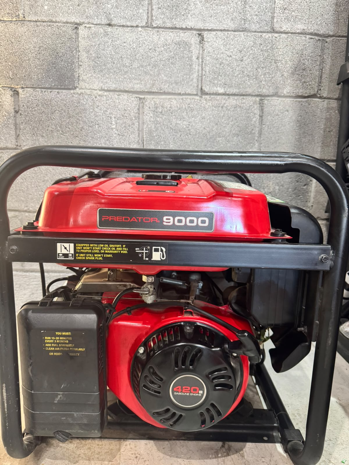Generador PREDATOR 9000
