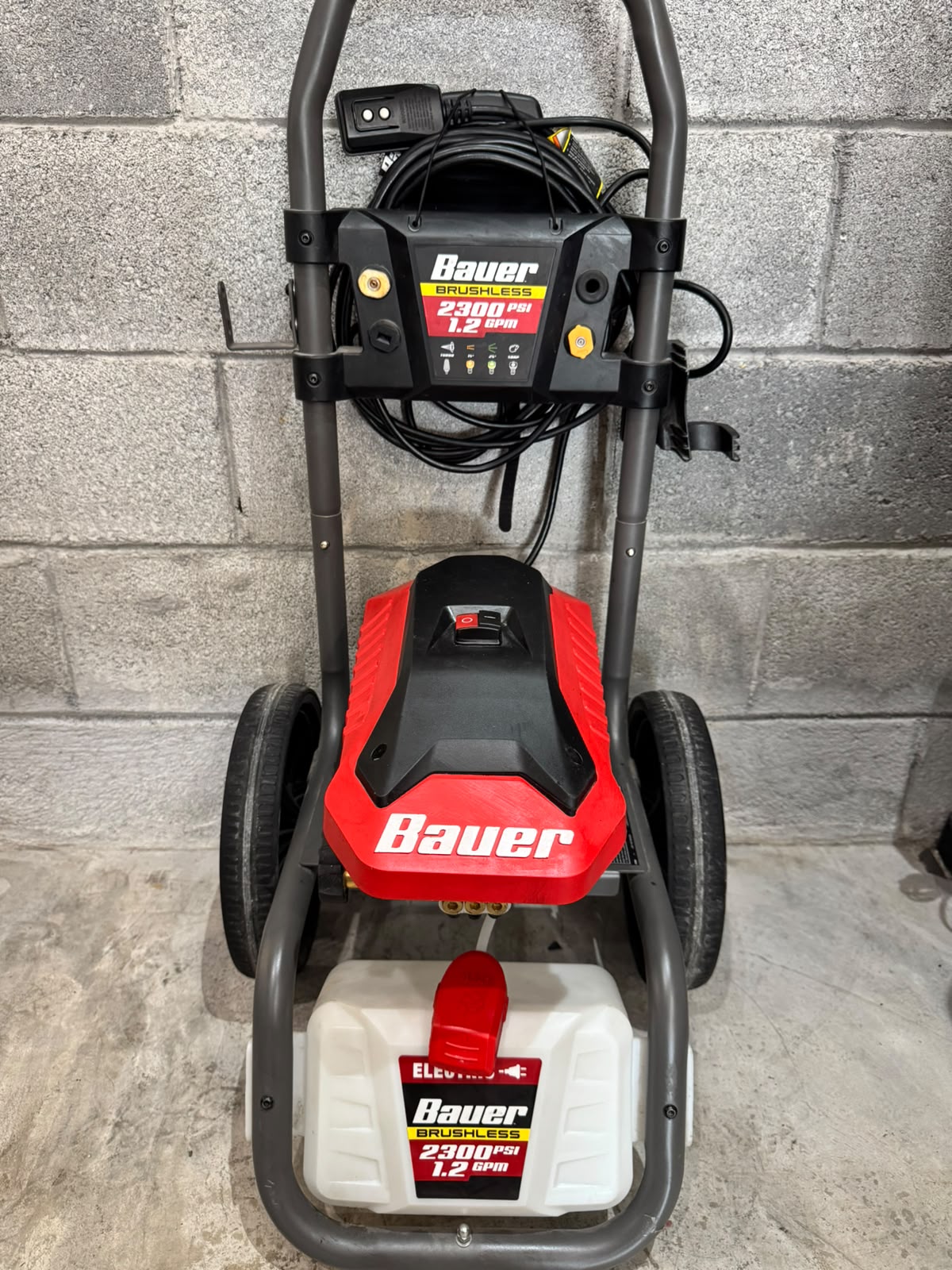 HIDROLAVADORA BAUER BRUSHLESS 2300 PSI