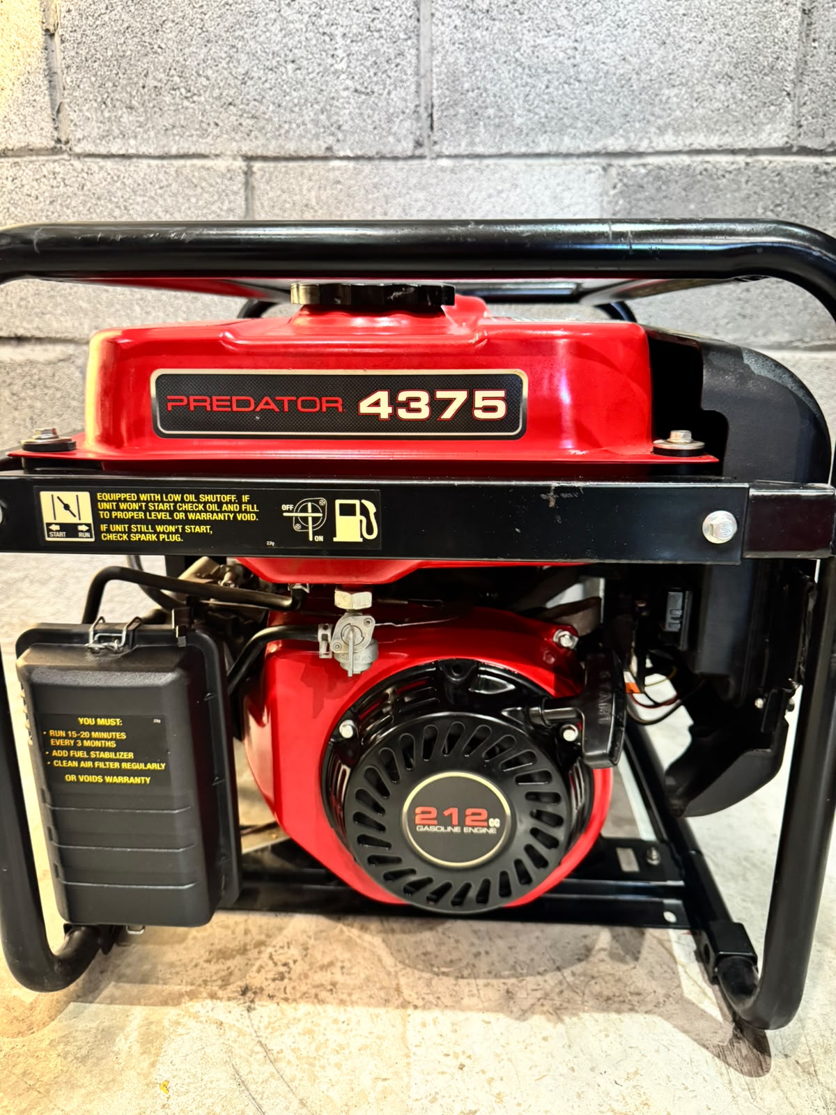 Generador PREDATOR 4375