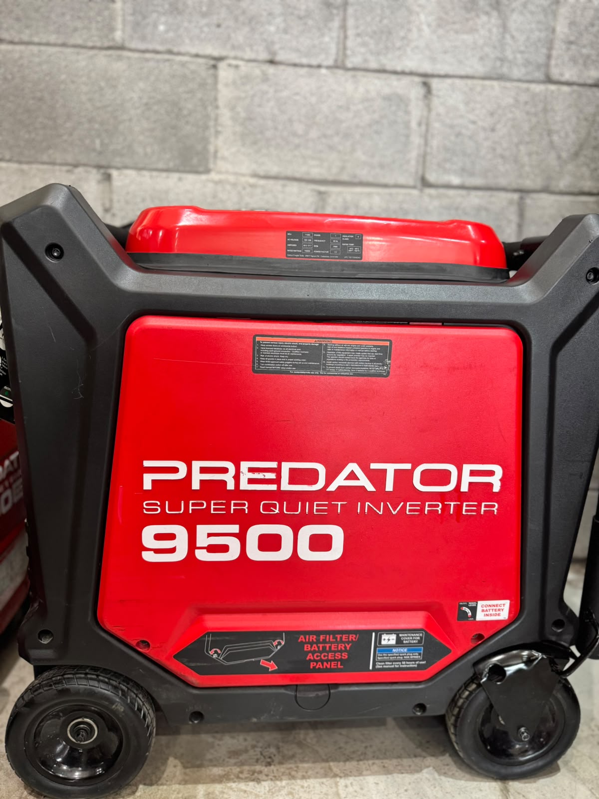 GENERADOR PREDATOR 9500W SILENCIOSO