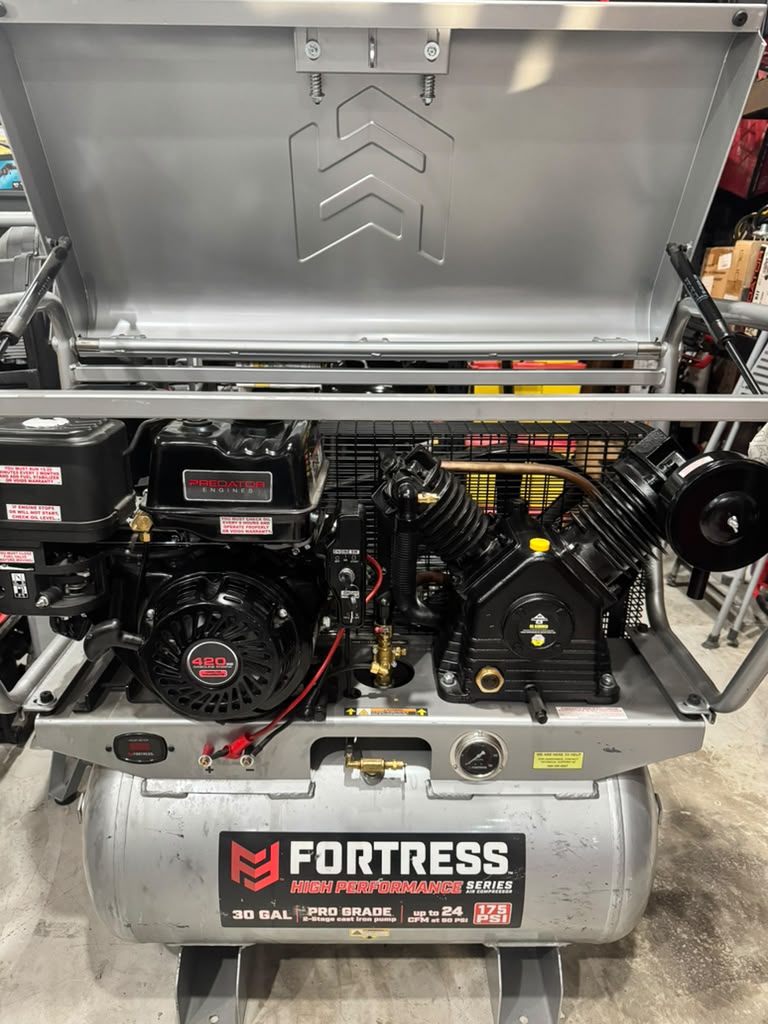 COMPRESOR FORTRESS 30 GALONES – 175 PSI