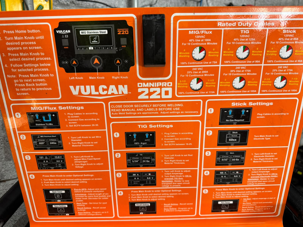 Vulcan OmniPro 220