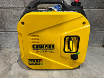 GENERADOR CHAMPION 2500 W INVERTER DUAL FUEL
