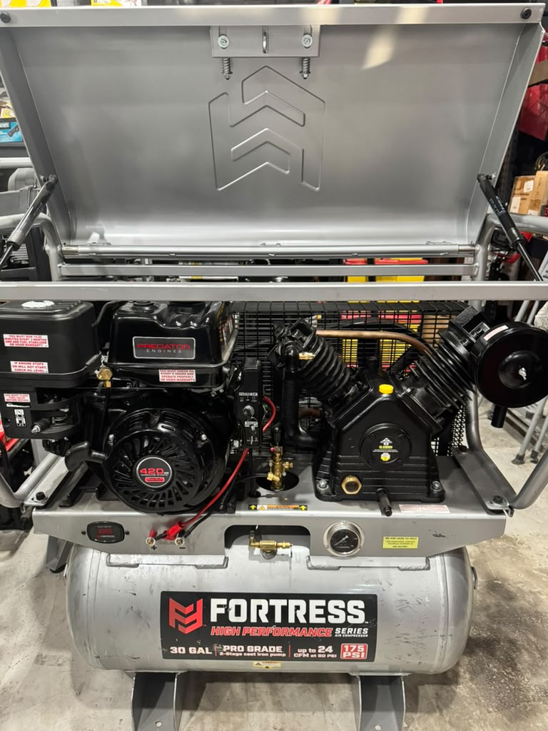 COMPRESOR FORTRESS 30 GALONES – 175 PSI