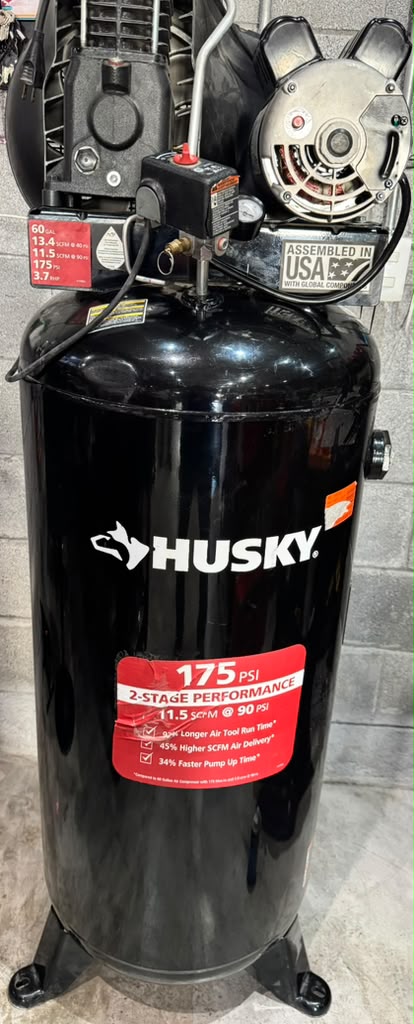 COMPRESOR HUSKY 60 GALONES – 175 PSI