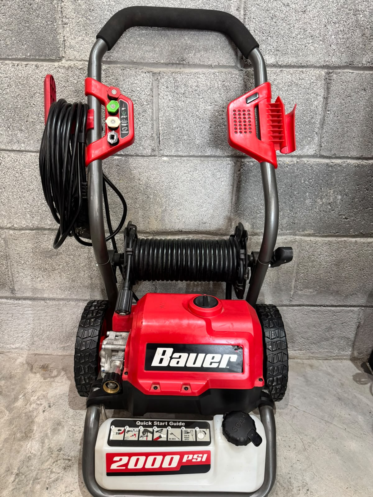 HIDROLAVADORA BAUER 2000 PSI