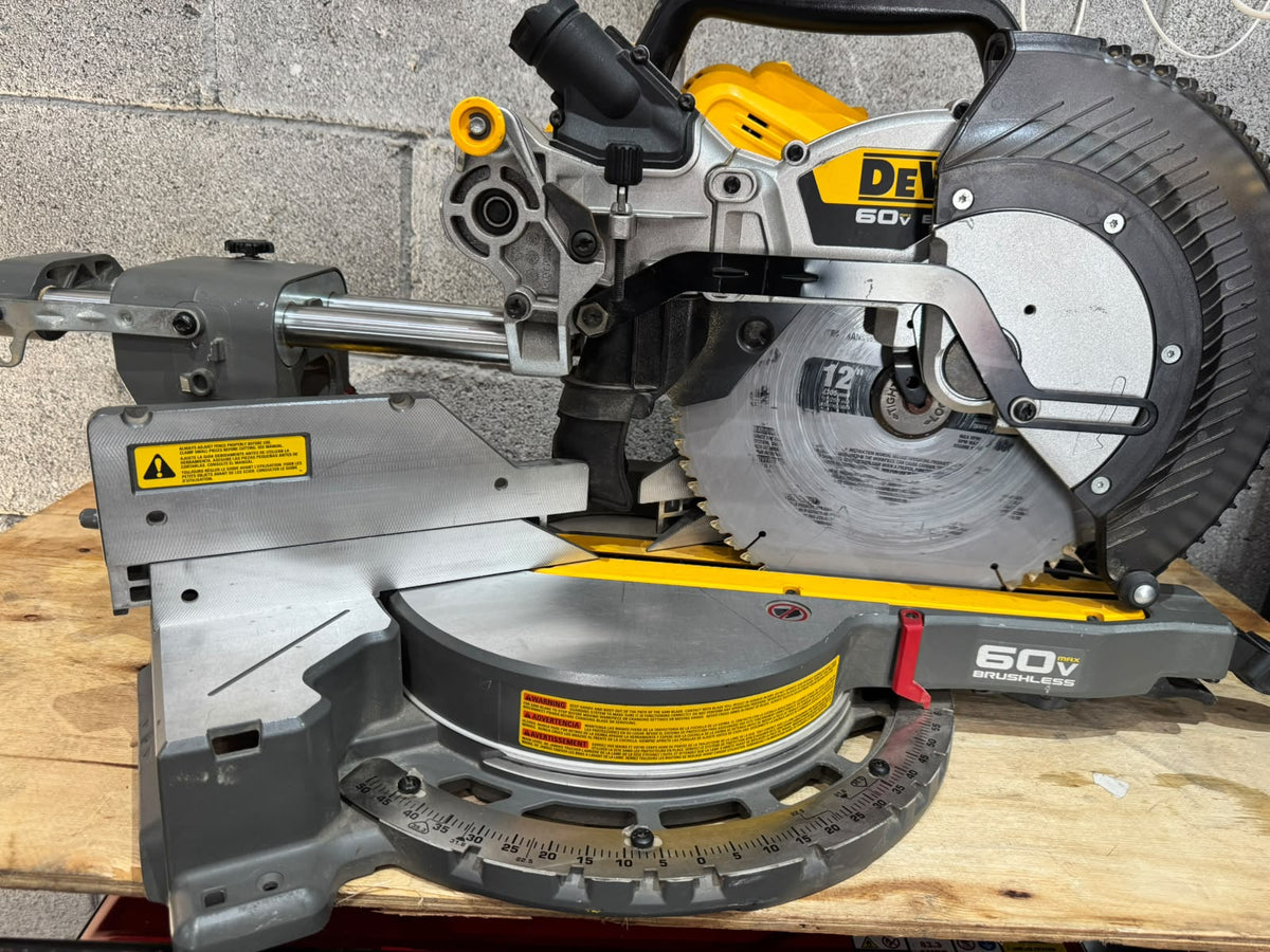 SIERRA INGLETEADORA DESLIZANTE DEWALT FLEXVOLT 60V – BRUSHLES