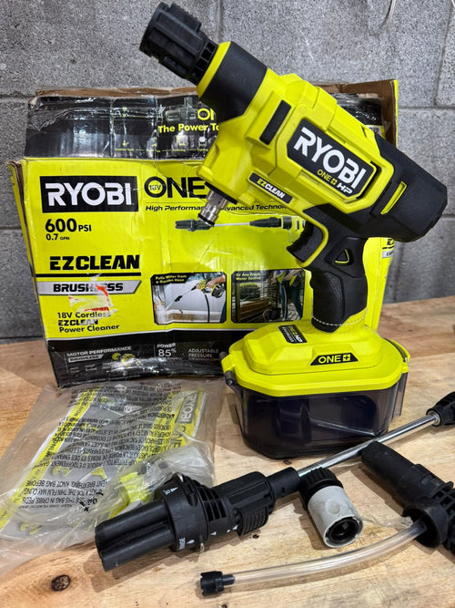 Hidrolavadora Ryobi ONE+ EZClean 600PSI