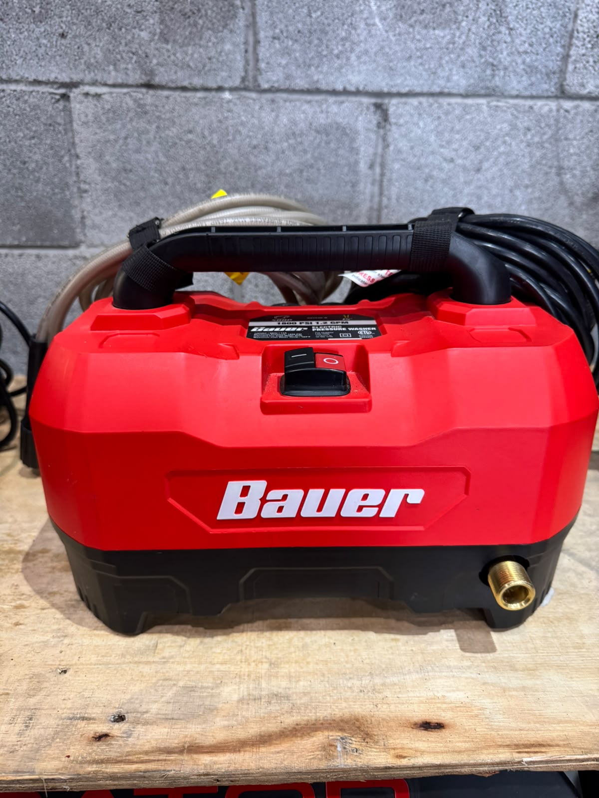 HIDROLAVADORA BAUER 1800 PSI