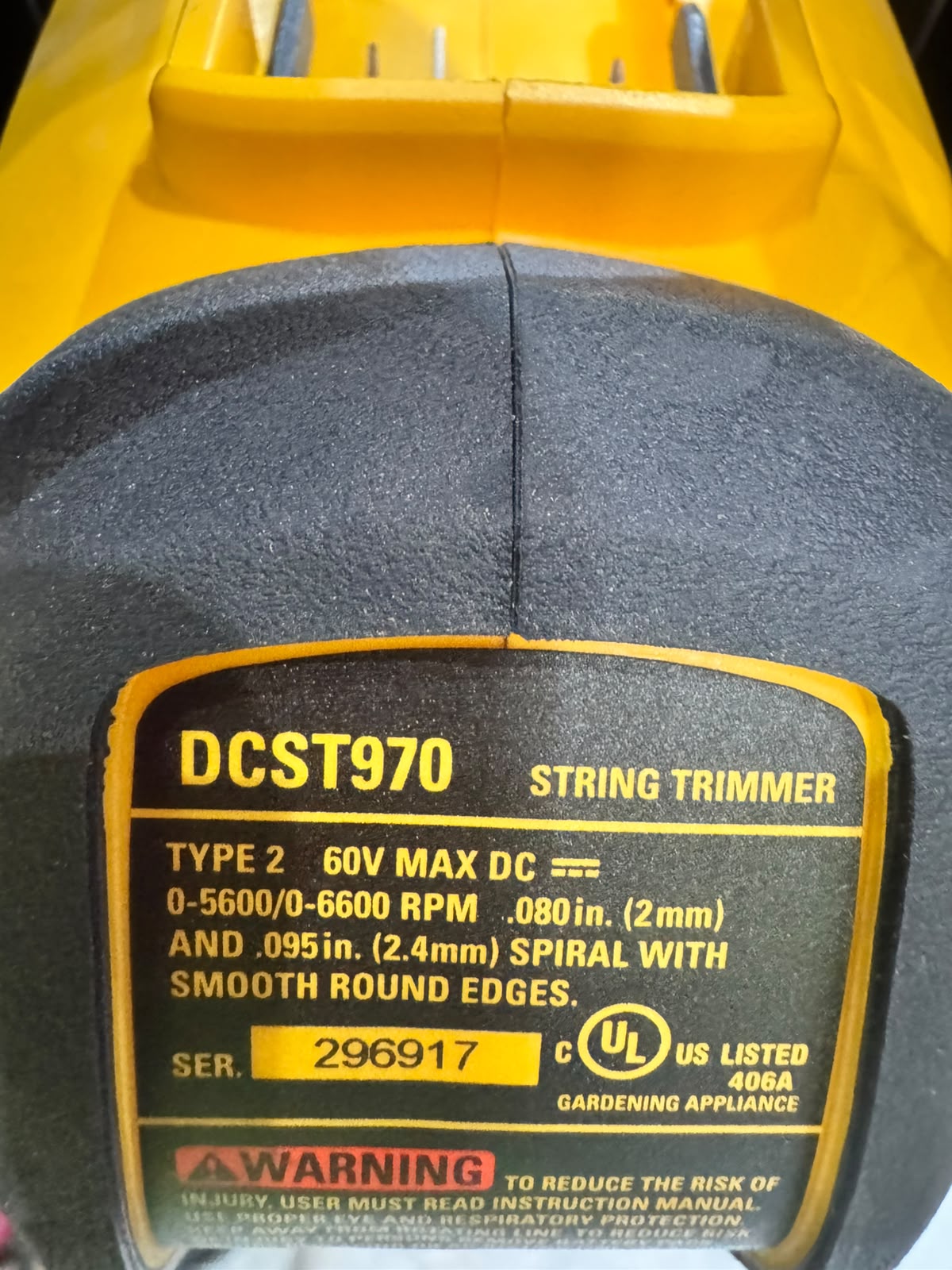 DESBROZADORA DEWALT 60V MAX